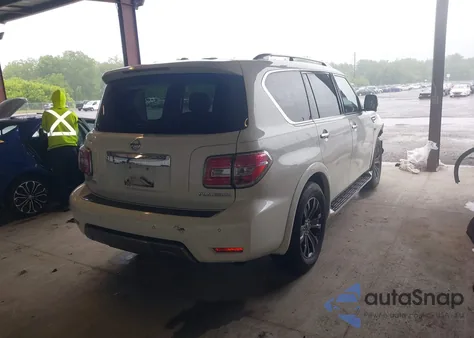 2020 Nissan Armada Platinum 4Wd from USA, damaged, VIN JN8AY2NE9L9780128